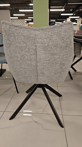 Стул на металлокаркасе Denever beige / black из шоурума 2